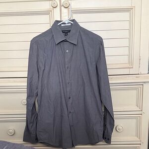 Banana Republic Gray Dress Shirt